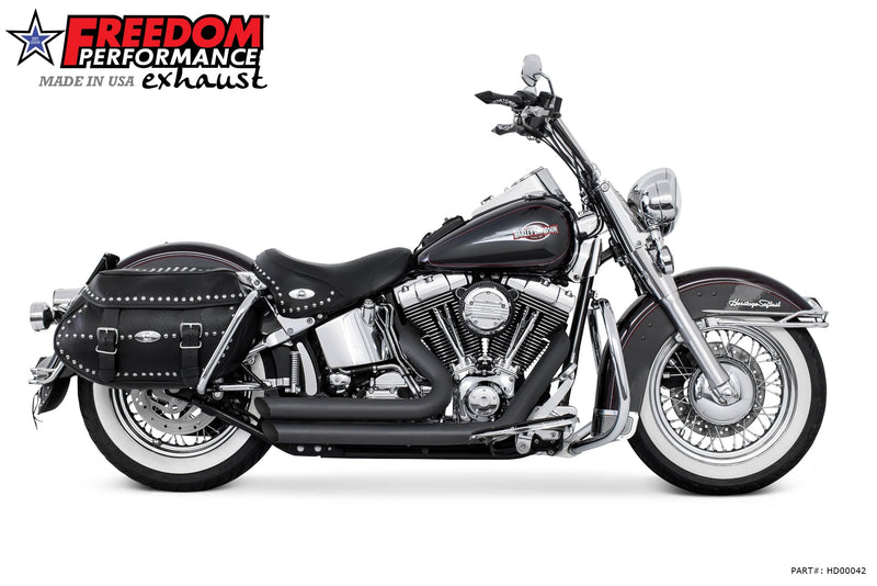 FREEDOM EXHAUST -  SOFTAIL AMENDMENT SIDE SLASH