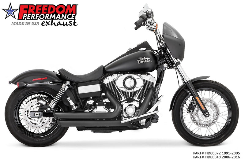 FREEDOM EXHAUST -  DYNA AMENDMENT SIDE-SLASH 1991-2017