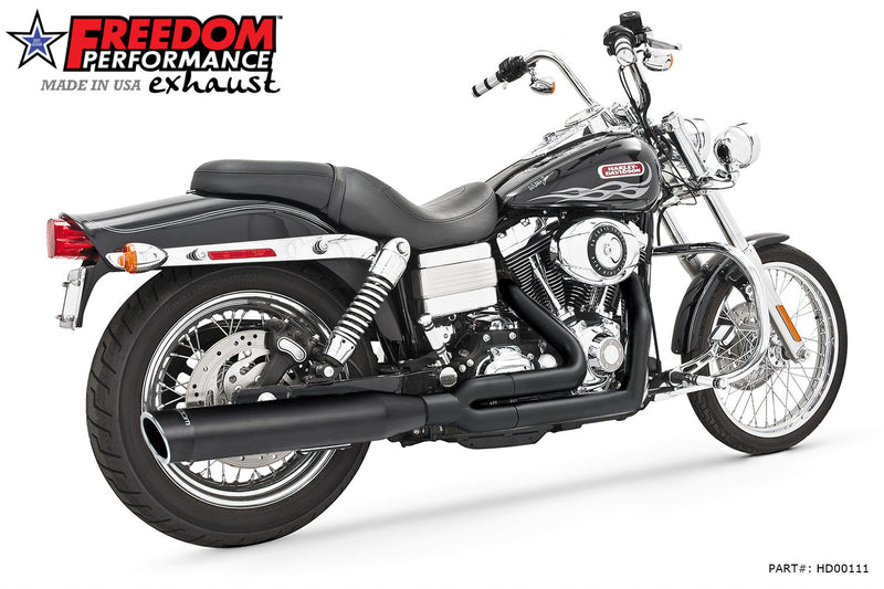 FREEDOM EXHAUST -  DYNA UNION 2-INTO-1 RIGHT-SIDE ONLY 1991-2017