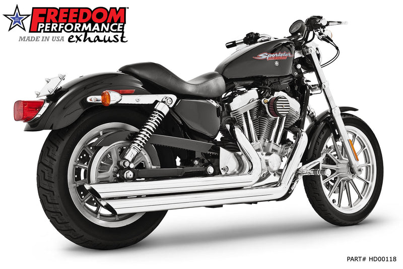 FREEDOM EXHAUST -  SPORTSTER PATRIOT LONG 2004-PRESENT