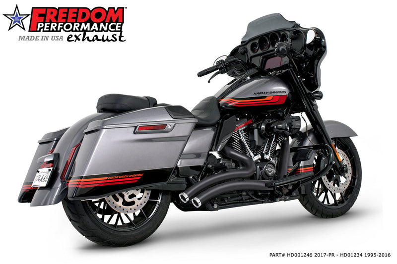 FREEDOM EXHAUST - TOURING SHARP CURVE RADIUS 1995-PRESENT