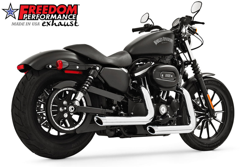 HARLEY SPORTSTER INDEPENDENCE STAGGERED DUALS 2004-2022