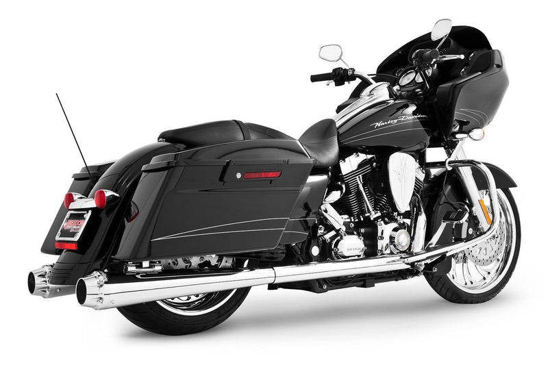 FREEDOM EXHAUST -  TOURING 4.5" 5-STEPPED MEGAPHONE TRUE DUAL SYSTEM