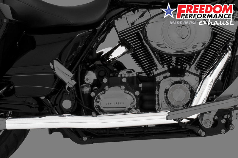 FREEDOM EXHAUST -  TRIKE/FREEWHEELER RIGHT SIDE TUCK & UNDER & CLASSIC TRUE-DUAL HEADERS