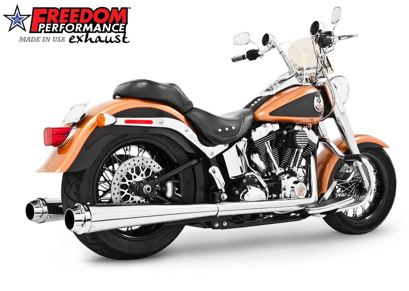 FREEDOM EXHAUST -  SOFTAIL 4.5" AMERICAN OUTLAW TRUE-DUAL FULL SYSTEM CLASSIC 1997-2017