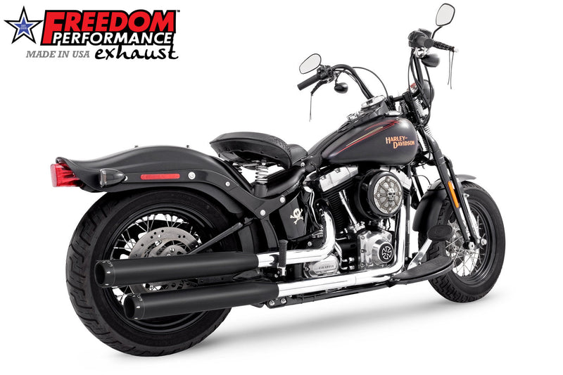 FREEDOM EXHAUST -  SOFTAIL 2007-2017 3.25" SLIP-ONS