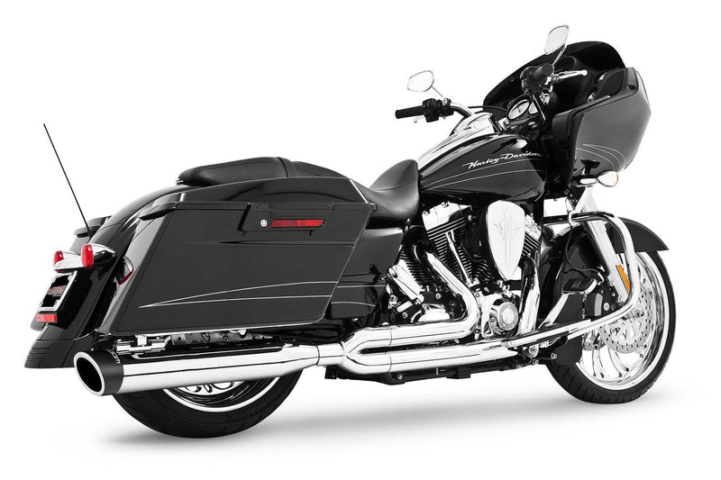 FREEDOM EXHAUST -  TOURING 4" UNION 2-INTO-1 RIGHT-SIDE ONLY 1995-2016