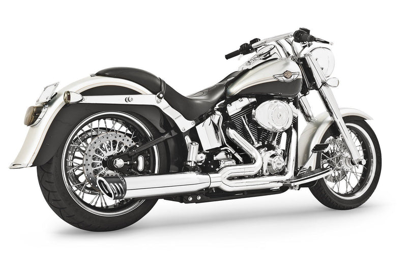 HARLEY SOFTAIL ROCKER & BREAKOUT 4" UNION 2-INTO-1 RIGHT-SIDE ONLY 2007-2017