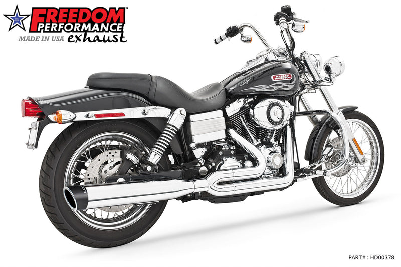 FREEDOM EXHAUST -  DYNA UNION 2-INTO-1 RIGHT-SIDE ONLY 1991-2017