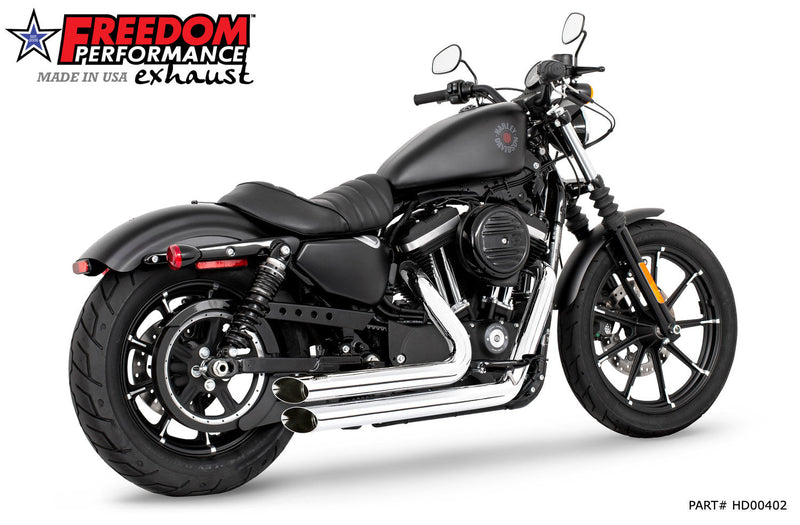 FREEDOM EXHAUST - SPORTSTER AMENDMENT SIDE SLASH 2004-PRESENT