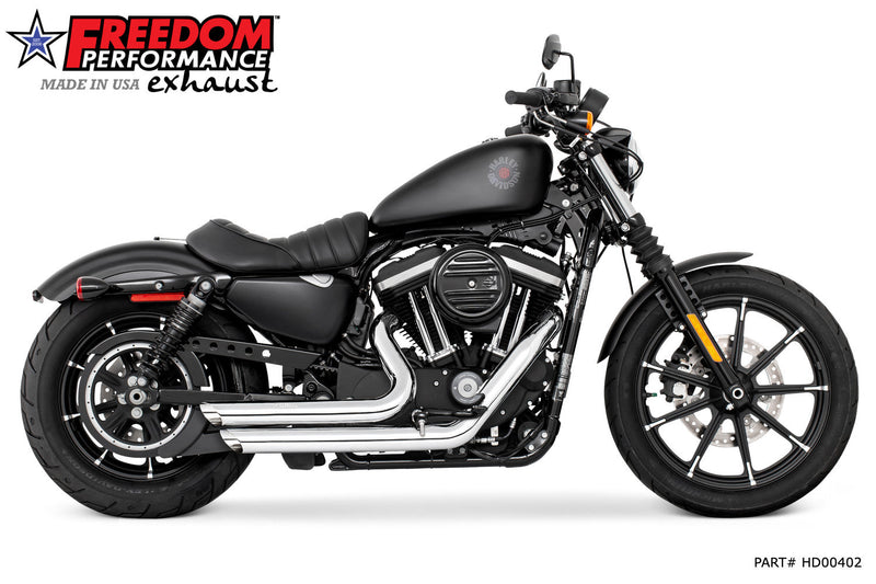FREEDOM EXHAUST - SPORTSTER AMENDMENT SIDE SLASH 2004-PRESENT