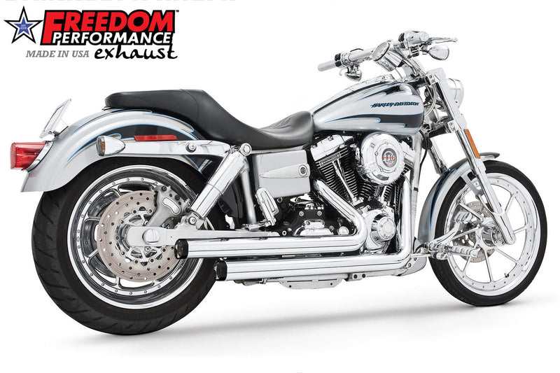 FREEDOM EXHAUST - DYNA STAGGERED DUALS 2006-PRESENT