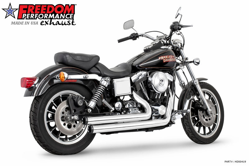 FREEDOM EXHAUST - DYNA STAGGERED DUALS 2006-PRESENT