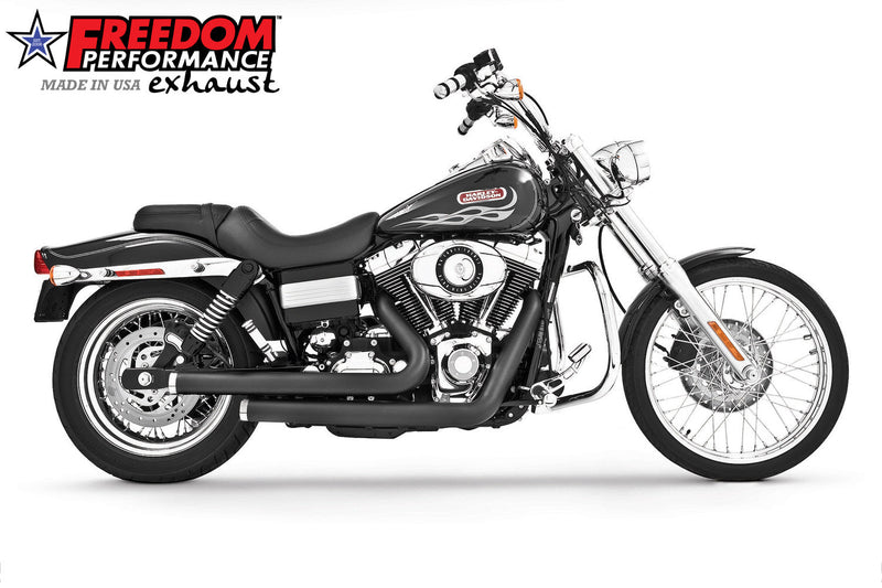 FREEDOM EXHAUST - DYNA STAGGERED DUALS 2006-PRESENT