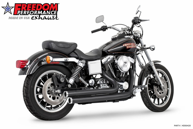 FREEDOM EXHAUST - DYNA STAGGERED DUALS 2006-PRESENT