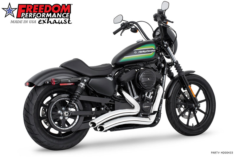 FREEDOM EXHAUST - SPORTSTER SHARP CURVE RADIUS 2004-PRESENT