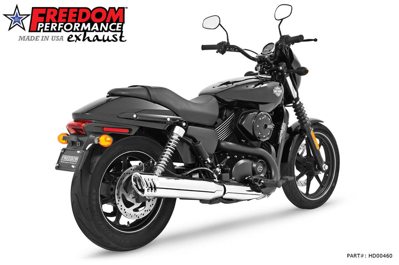 FREEDOM EXHAUST -  STREET SINGLE 4" SLIPONS