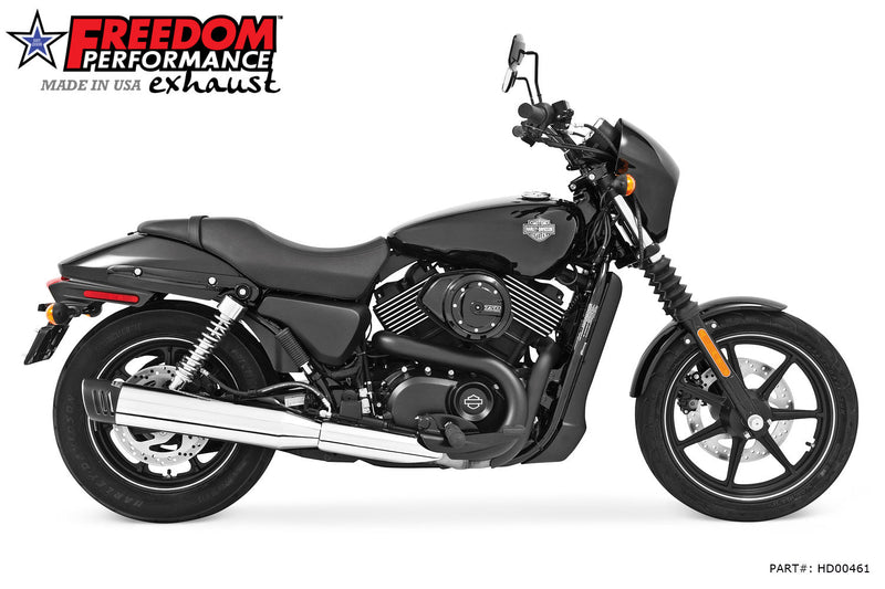 FREEDOM EXHAUST -  STREET SINGLE 4" SLIPONS