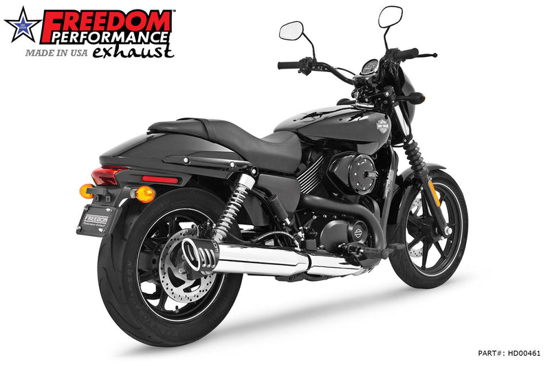 FREEDOM EXHAUST -  STREET SINGLE 4" SLIPONS
