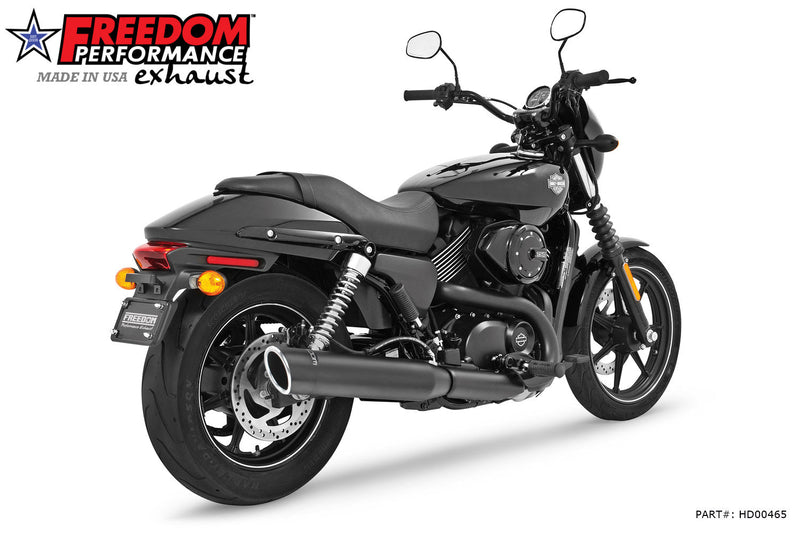 FREEDOM EXHAUST -  STREET SINGLE 4" SLIPONS