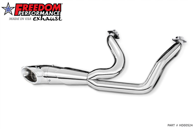 FREEDOM EXHAUST -  SOFTAIL 2-INTO-1 TURNOUT/SIDEDUMP BUNDLE