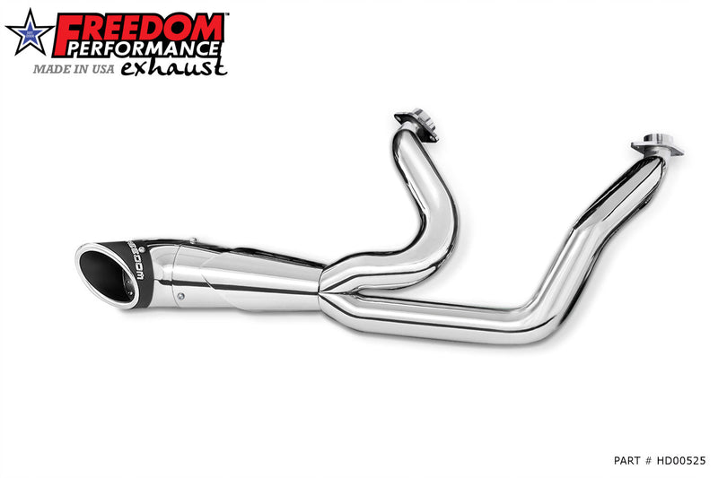 FREEDOM EXHAUST -  SOFTAIL 2-INTO-1 TURNOUT/SIDEDUMP BUNDLE