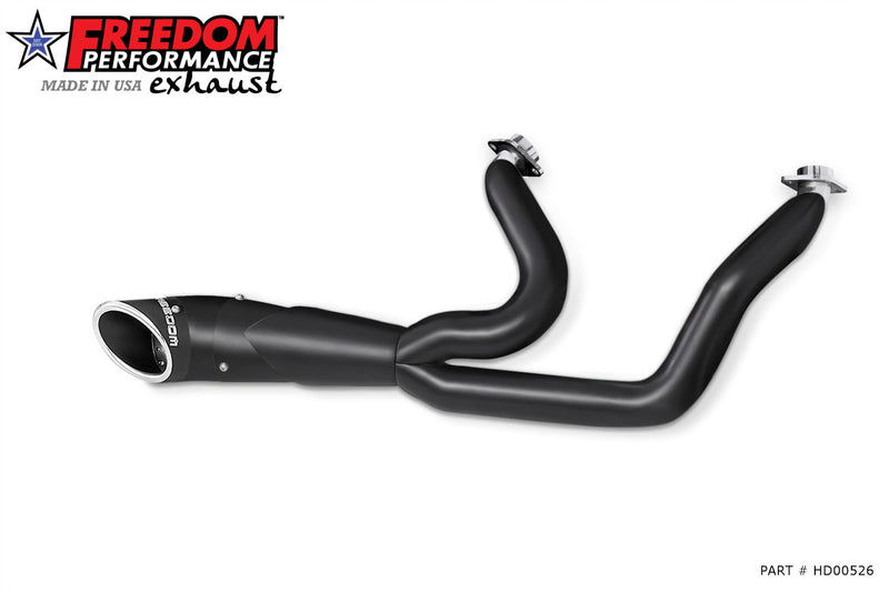 FREEDOM EXHAUST -  SOFTAIL 2-INTO-1 TURNOUT/SIDEDUMP BUNDLE