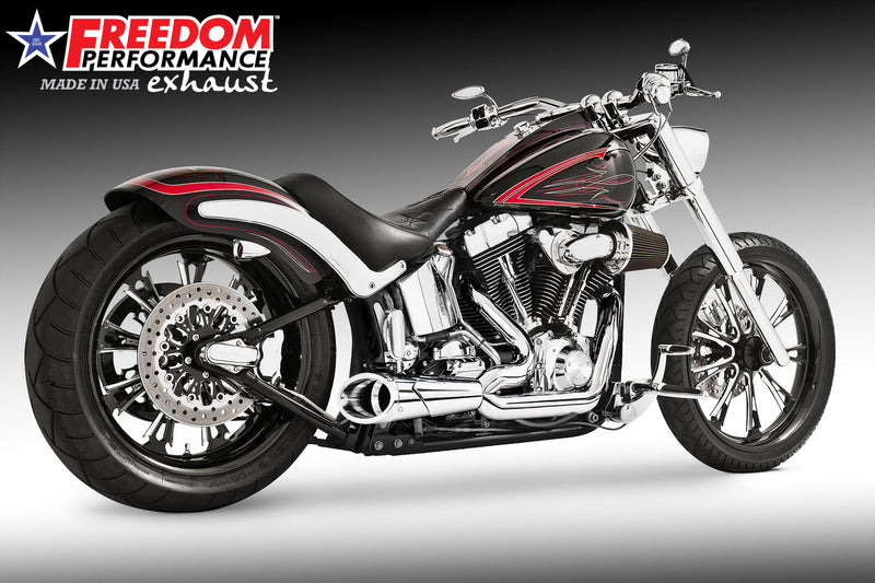 HARLEY SOFTAIL ROCKER & BREAKOUT 2-INTO-1 SHORTY 2007-2017