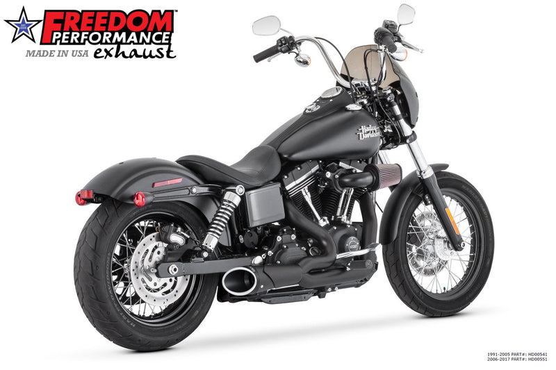 FREEDOM EXHAUST -  DYNA 2-INTO-1 SHORTY