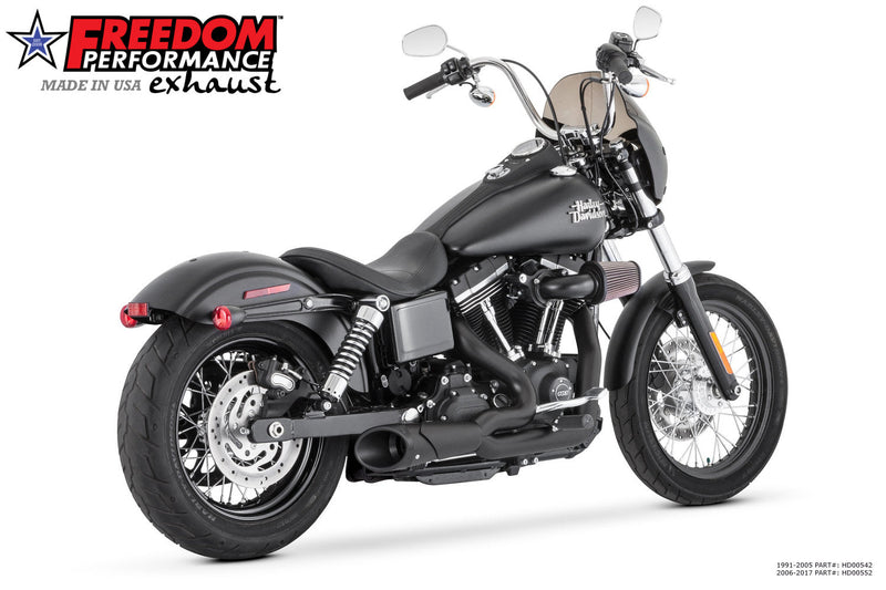 FREEDOM EXHAUST -  DYNA 2-INTO-1 SHORTY