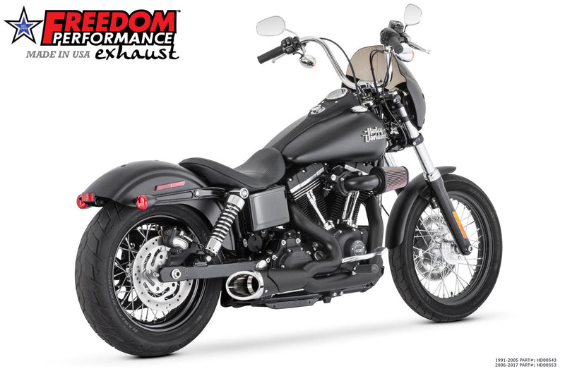 FREEDOM EXHAUST -  DYNA 2-INTO-1 SHORTY