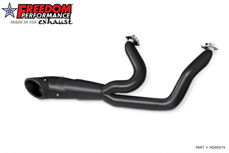 FREEDOM EXHAUST -  SOFTAIL 2-INTO-1 TURNOUT/SIDEDUMP BUNDLE