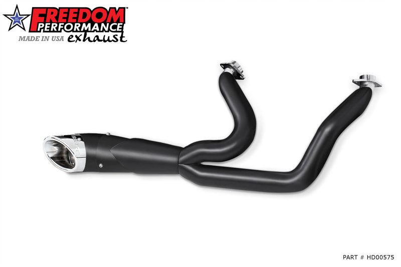 FREEDOM EXHAUST -  SOFTAIL 2-INTO-1 TURNOUT/SIDEDUMP BUNDLE