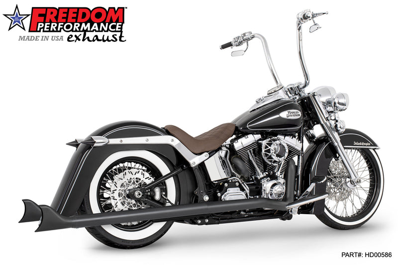 FREEDOM EXHAUST -  SOFTAIL 2.5" CLASSIC SLIP-ONS 1997-2017 *FITS FREEDOM HEADERS ONLY*