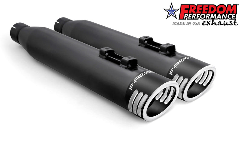 HARLEY SOFTAIL 4" SLIP-ONS 1997-2017 *FITS FREEDOM HEADERS ONLY*