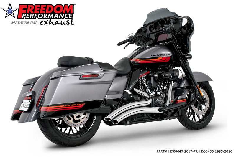 FREEDOM EXHAUST - TOURING SHARP CURVE RADIUS 1995-PRESENT