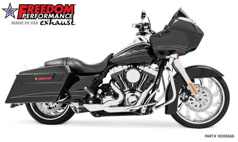 FREEDOM EXHAUST - TOURING 2-INTO-1 SHORTY BUNDLE