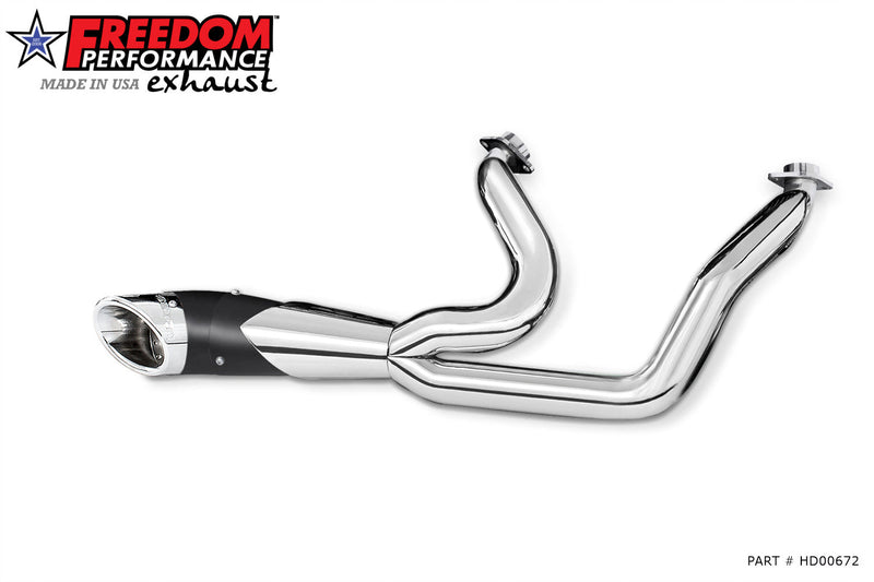FREEDOM EXHAUST -  SOFTAIL 2-INTO-1 TURNOUT/SIDEDUMP BUNDLE