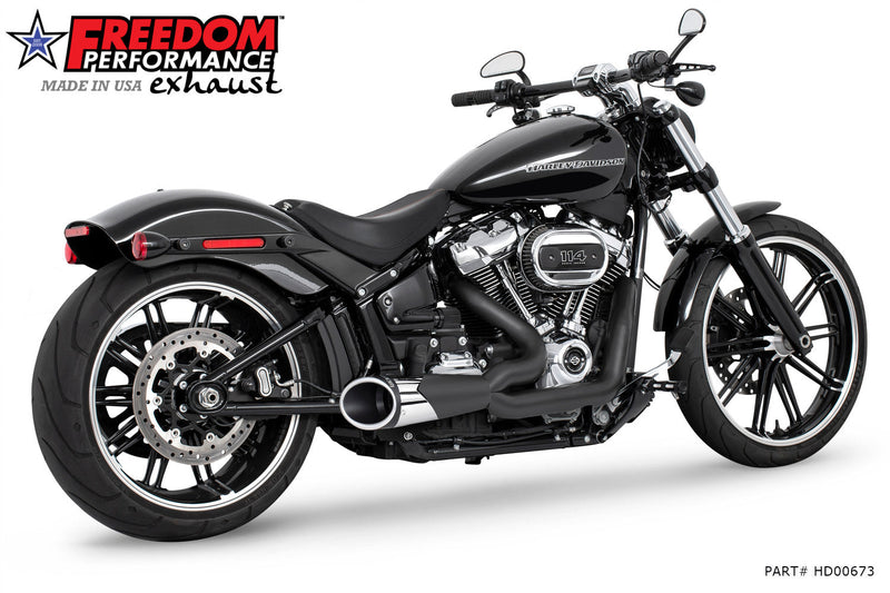 FREEDOM EXHAUST - SOFTAIL 2-INTO-1 SHORTY