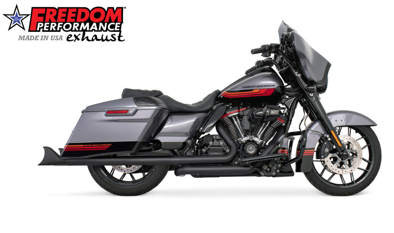 FREEDOM EXHAUST -  TOURING 2.5" SHARKTAIL M8 TRUE-DUAL FULL SYSTEM 2017-PRESENT