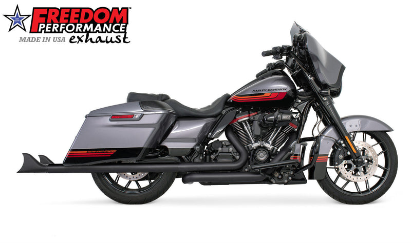 FREEDOM EXHAUST -  TOURING 2.5" SHARKTAIL M8 TRUE-DUAL FULL SYSTEM 2017-PRESENT