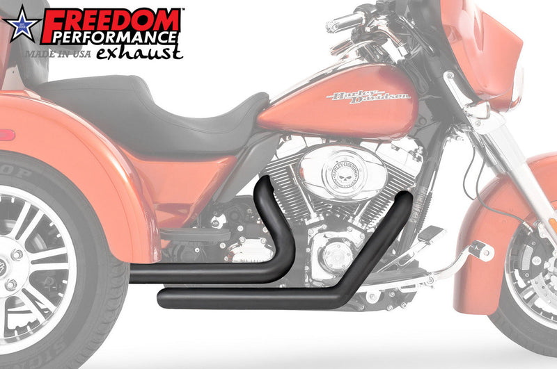 FREEDOM EXHAUST -  TRIKE/FREEWHEELER RIGHT SIDE TUCK & UNDER & CLASSIC TRUE-DUAL HEADERS