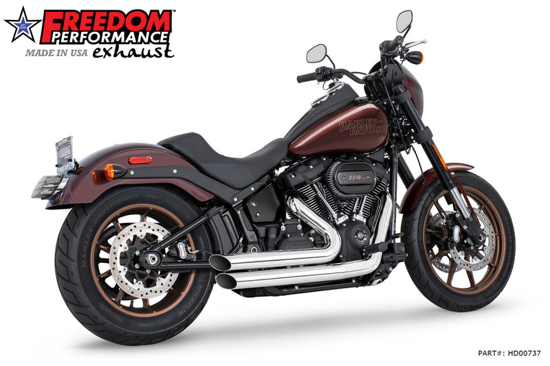 FREEDOM EXHAUST -  SOFTAIL AMENDMENT SIDE SLASH
