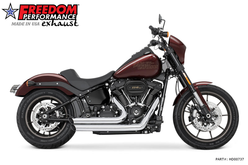 FREEDOM EXHAUST -  SOFTAIL AMENDMENT SIDE SLASH