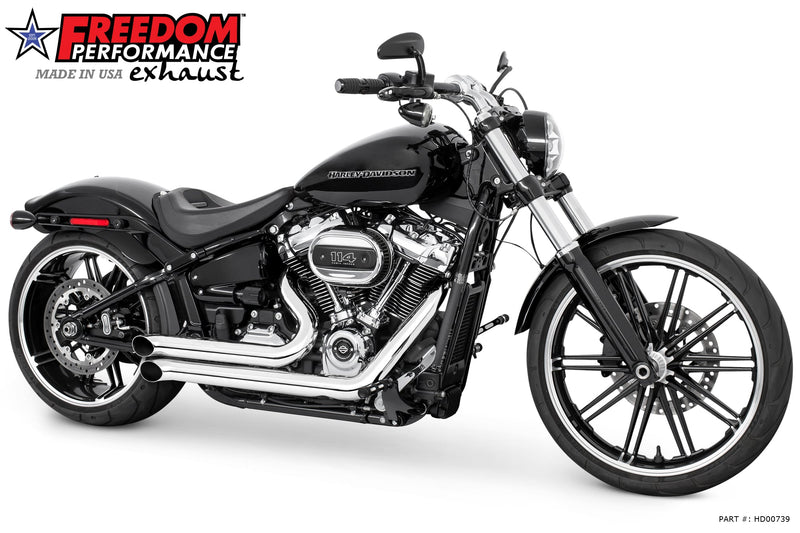 FREEDOM EXHAUST -  SOFTAIL DECLARATION TURN-OUTS