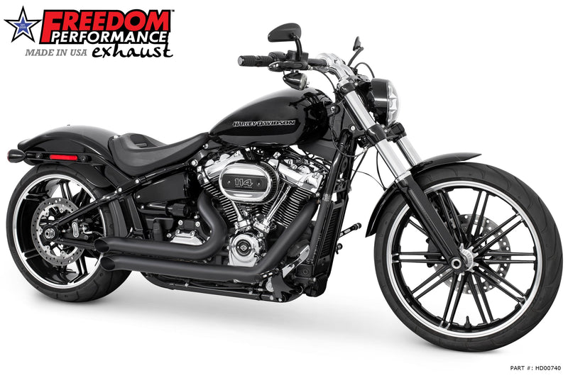 FREEDOM EXHAUST -  SOFTAIL DECLARATION TURN-OUTS