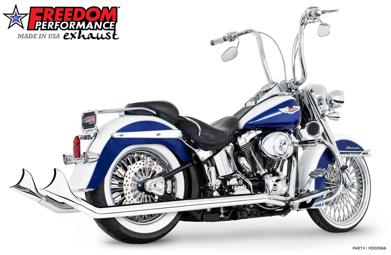 FREEDOM EXHAUST -  SOFTAIL 2.5" CLASSIC SLIP-ONS 1997-2017 *FITS FREEDOM HEADERS ONLY*