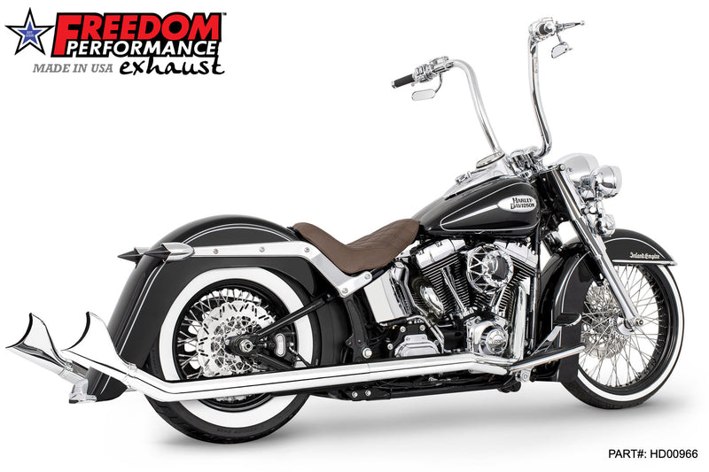 FREEDOM EXHAUST -  SOFTAIL 2.5" CLASSIC SLIP-ONS 1997-2017 *FITS FREEDOM HEADERS ONLY*