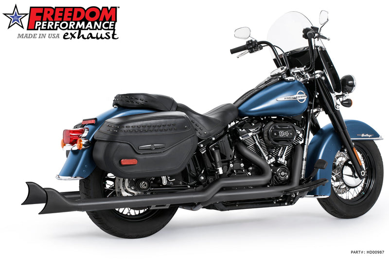 FREEDOM EXHAUST - SOFTAIL 2.5" SLIP-ONS 2018-PRESENT *FITS FREEDOM HEADERS ONLY*