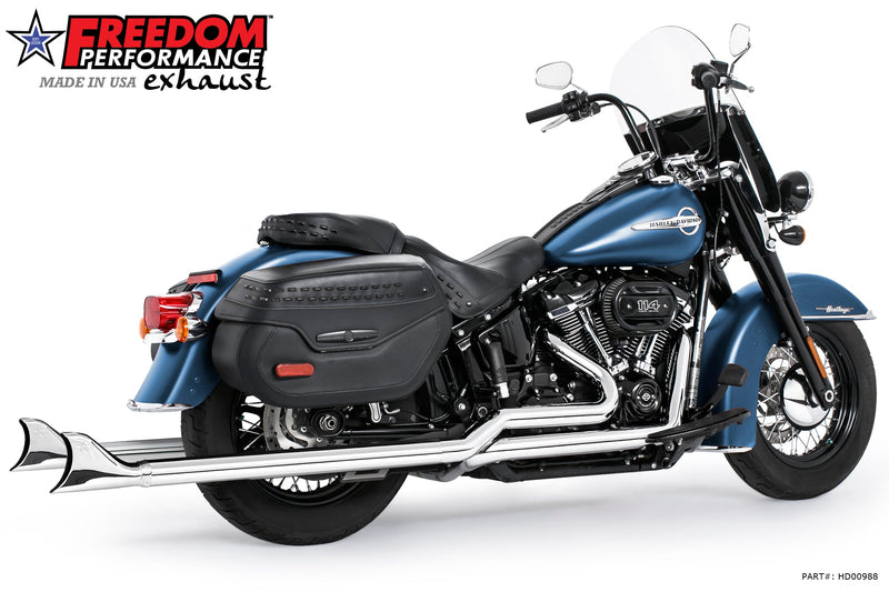 FREEDOM EXHAUST - SOFTAIL 2.5" SLIP-ONS 2018-PRESENT *FITS FREEDOM HEADERS ONLY*